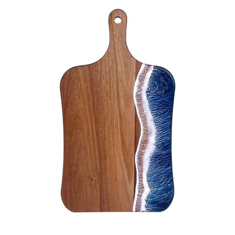 Ocean Waves Resin Cutting Board