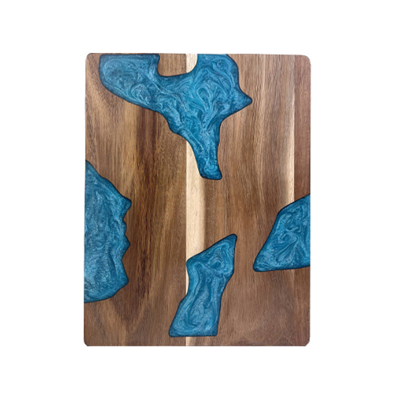Acacia Wood Resin Cutting Board for Kitchen